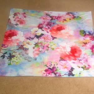 Colorful Floral Decor Tapestry